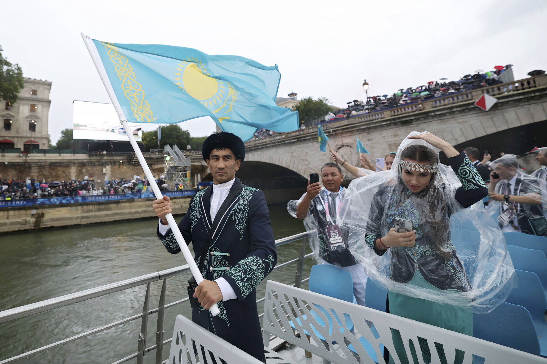 APTOPIX Paris Olympics Opening Ceremony